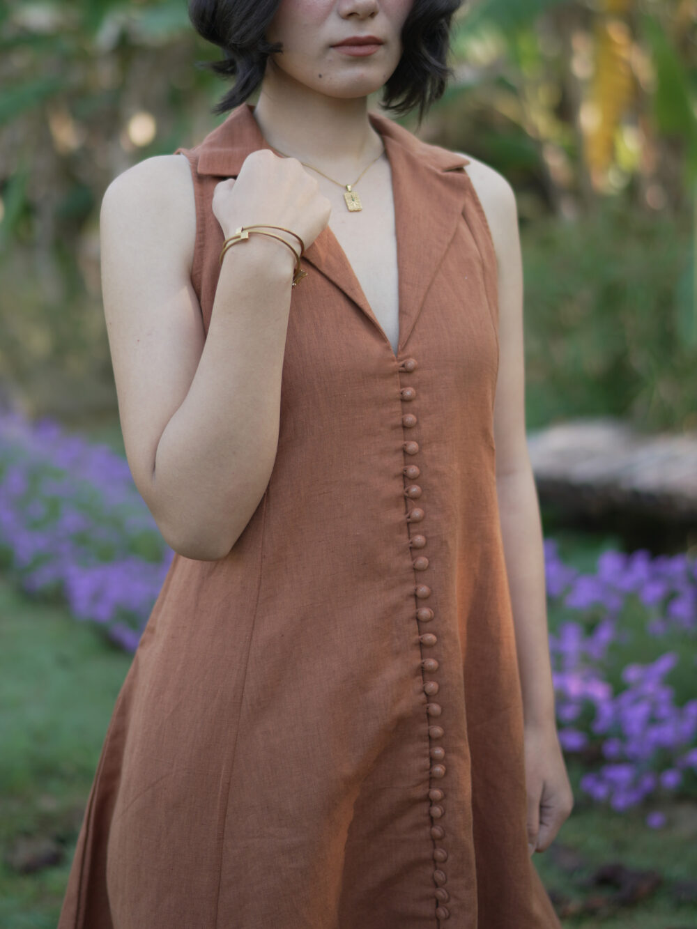 Sepia Dress - Image 5