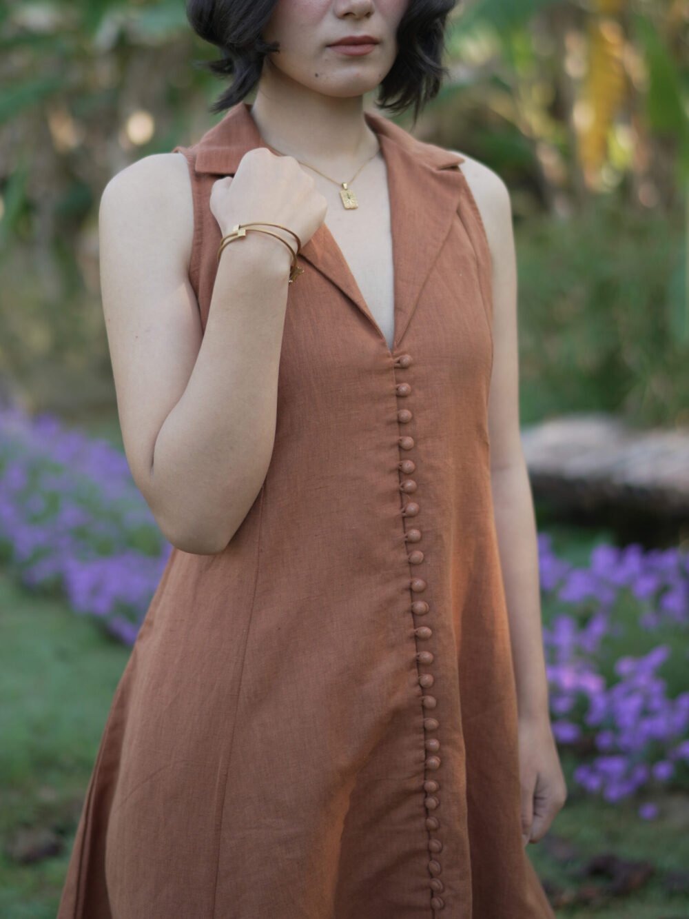 Sepia Dress - Image 5