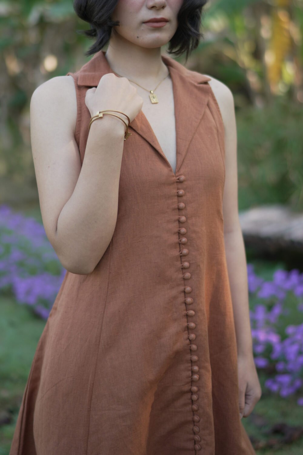 Sepia Dress - Image 5