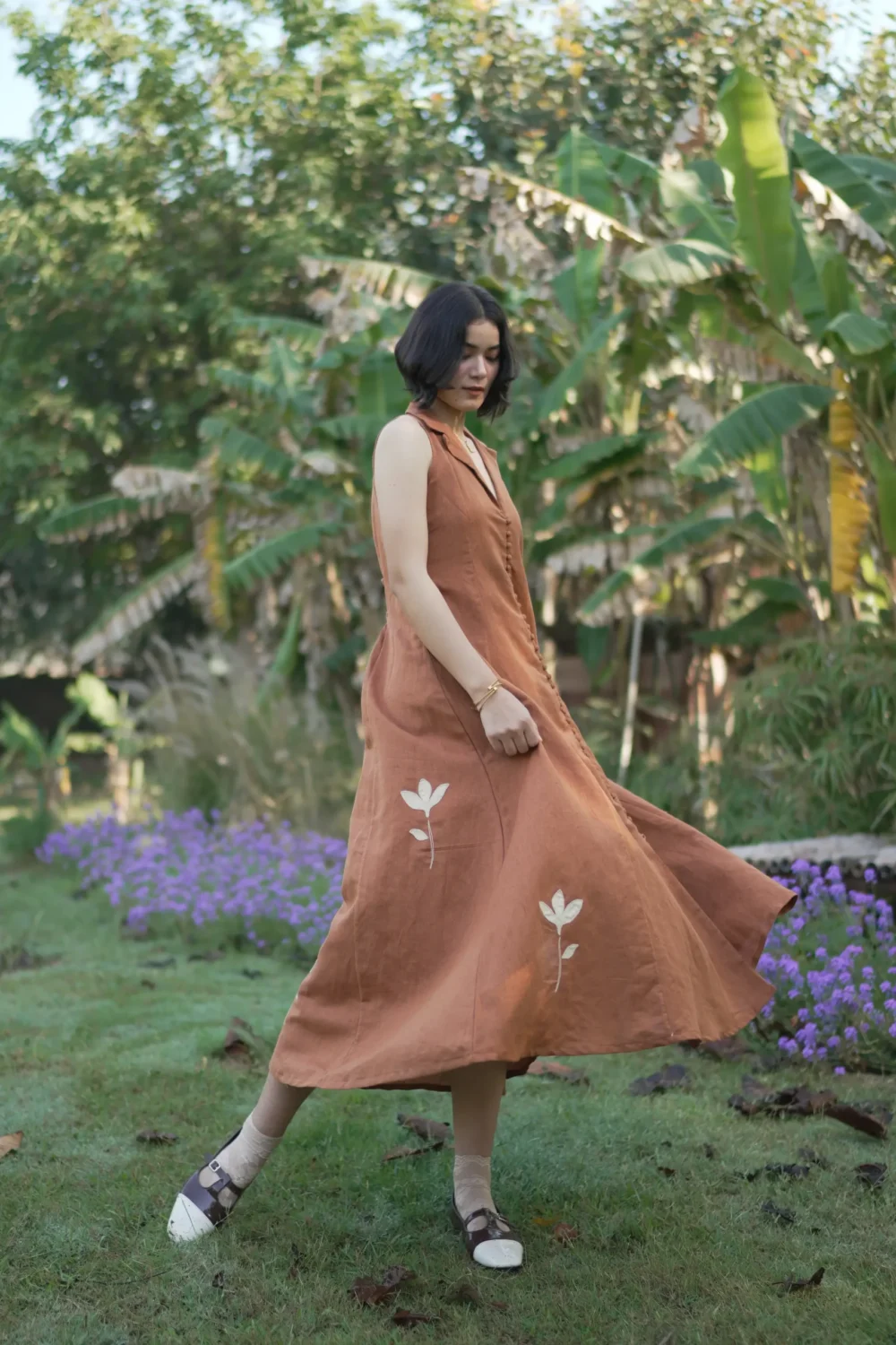 Sepia Dress - Image 4
