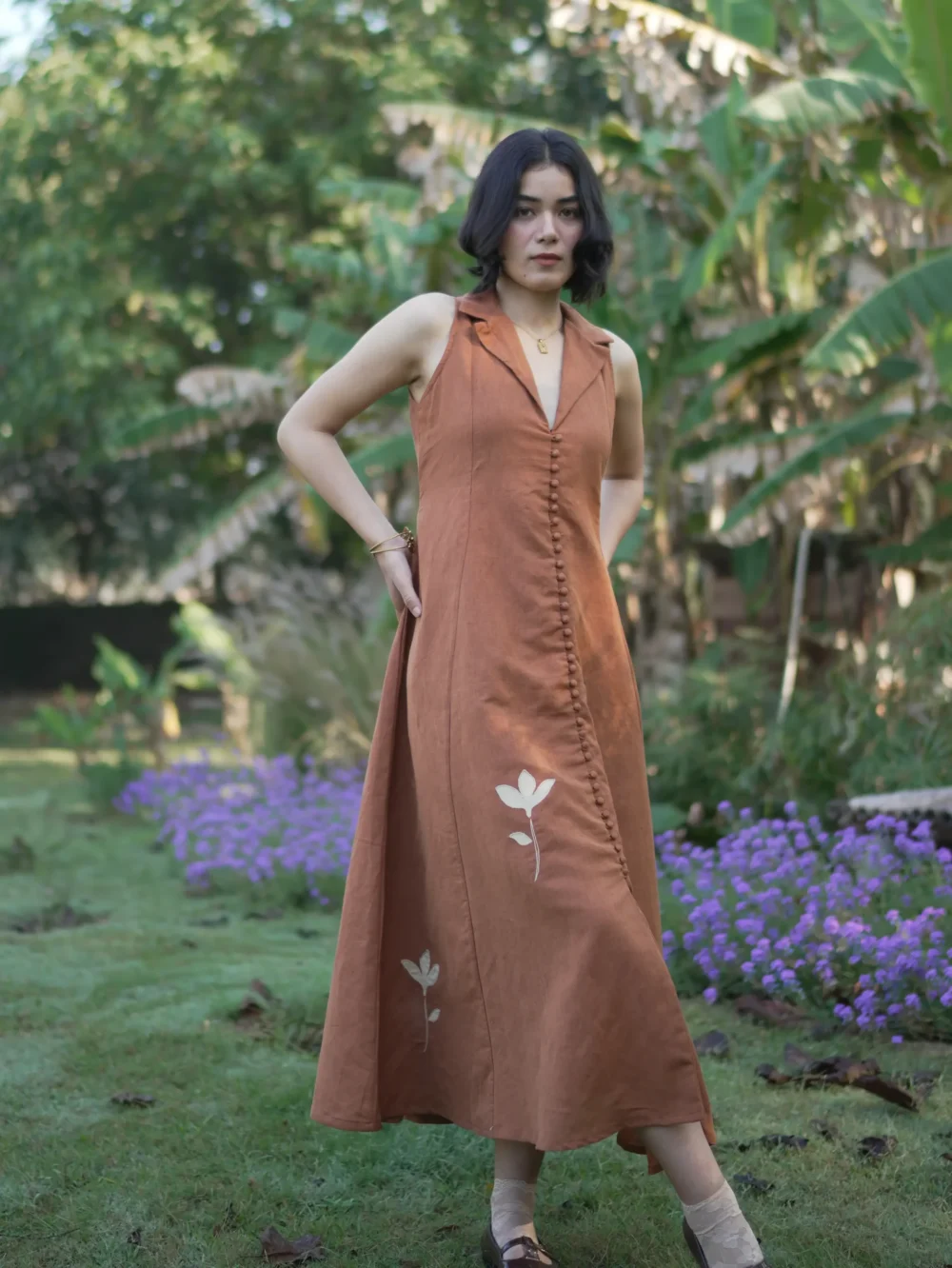 Sepia Dress - Image 3
